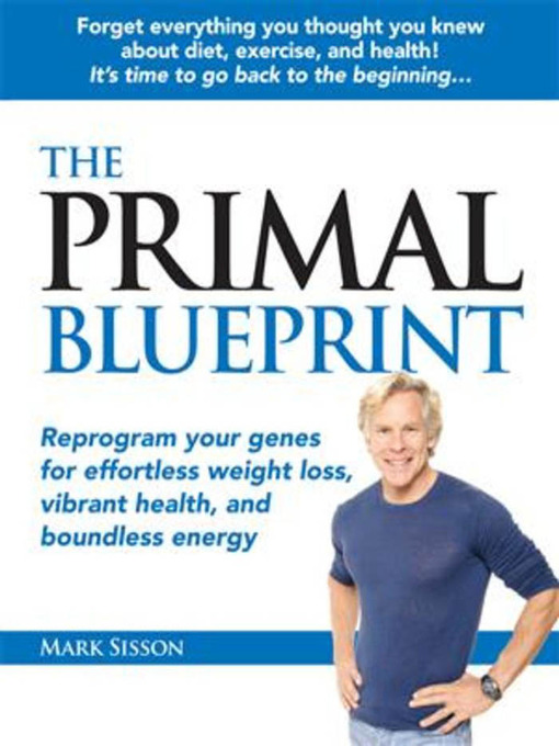 Title details for The Primal Blueprint by Mark Sisson - Wait list